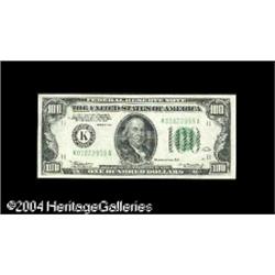 Fr. 2152-K $100 1934 Federal Reserve Note. Gem Crisp Un Fr. 2152-K $100 1934 Federal Reserve Note. C