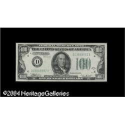 Fr. 2154-D $100 1934-B Federal Reserve Note. Choice Cri Fr. 2154-D $100 1934B Federal Reserve Note. 