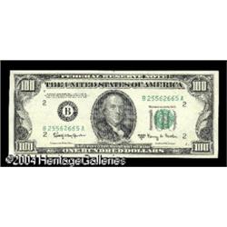 Fr. 2162-B $100 1950E Federal Reserve Note. Gem Crisp Fr. 2162-B $100 1950E Federal Reserve Note. Ge
