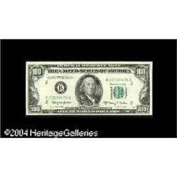 Fr. 2162-B $100 1950E Federal Reserve Note. Very Choi Fr. 2162-B $100 1950E Federal Reserve Note. Ve
