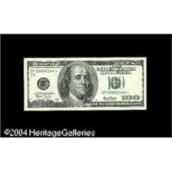 Fr. 2177-F $100 2001 Federal Reserve Note. Choice About Fr. 2177-F $100 2001 Federal Reserve Note. C
