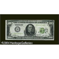 Fr. 2200-B $500 1928 Federal Reserve Note. About Uncirc Fr. 2200-B $500 1928 Federal Reserve Note. A