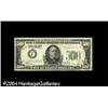 Image 1 : Fr. 2200-F $500 1928 Federal Reserve Note. Very Fine. Fr. 2200-F $500 1928 Federal Reserve Note. Ver