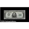 Image 1 : Fr. 2201-B $500 1934 Federal Reserve Note. Extremely Fr. 2201-B $500 1934 Federal Reserve Note. Extr