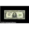 Image 1 : Fr. 2201-F $500 1934 Federal Reserve Note. Very Fine.A Fr. 2201-F $500 1934 Federal Reserve Note. Ve