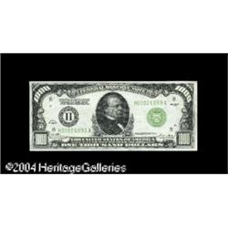 Fr. 2210-H $1,000 1928 Light Green Seal Federal Reserve Fr. 2210-H $1,000 1928 Light Green Seal Fede
