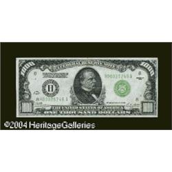 Fr. 2210-H $1,000 1928 Federal Reserve Note. Choice Cri Fr. 2210-H $1,000 1928 Federal Reserve Note.