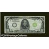 Image 1 : 1934 $1,000 Light Green Seal Federal Reserve Note, Fr-2 Fr. 2211-C $1,000 1934 Federal Reserve Note.