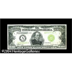 Fr. 2231-A $10,000 1934 Federal Reserve Note. Choice Fr. 2231-A $10,000 1934 Federal Reserve Note. C
