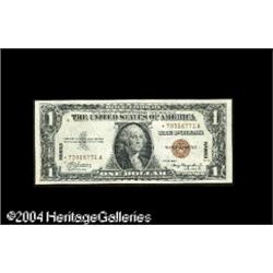 Fr. 2300* $1 1935-A Hawaii Silver Certificate. Gem Cris Fr. 2300* $1 1935A Hawaii Silver Certificate