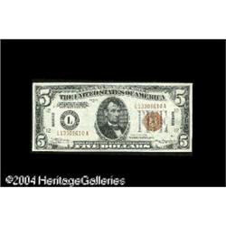 Fr. 2301 $5 1934 Mule Hawaii Federal Reserve Note. Ge Fr. 2301 $5 1934 Mule Hawaii Federal Reserve N