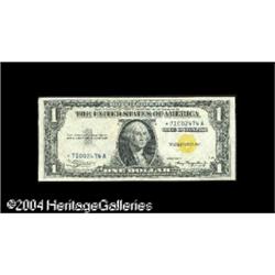 Fr. 2306* $1 1935-A North Africa Silver Certificate. Ge Fr. 2306* $1 1935A North Africa Silver Certi