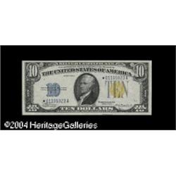 Fr. 2309* $10 1934-A North Africa Silver Certificate. Fr. 2309* $10 1934-A North Africa Silver Certi