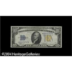 Fr. 2309* $10 1934-A North Africa Silver Certificate. F Fr. 2309* $10 1934A North Africa Silver Cert