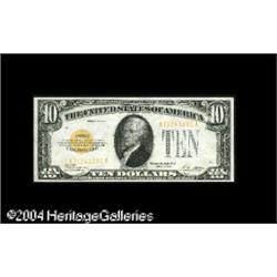 Fr. 2400 $10 1928 Gold Certificate. Gem Crisp Uncircula Fr. 2400 $10 1928 Gold Certificate. Gem Cris