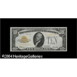 Fr. 2400 $10 1928 Gold Certificate. Gem Crisp Uncircula Fr. 2400 $10 1928 Gold Certificate. Gem Cris