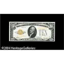 Fr. 2400 $10 1928 Gold Certificate. Choice Crisp Uncirc Fr. 2400 $10 1928 Gold Certificate. Choice C