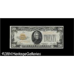Fr. 2402 $20 1928 Gold Certificate. Choice About Unci Fr. 2402 $20 1928 Gold Certificate. Choice Abo