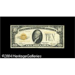 Fr. 2402 $20 1928 Gold Certificate. About Extremely Fin Two Gold Certificate Denominations.
