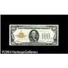 Image 1 : Fr. 2405 $100 1928 Gold Certificate. Choice Crisp Unc Fr. 2405 $100 1928 Gold Certificate. Choice Cr
