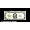 Image 1 : Fr. 2405 $100 1928 Gold Certificate. About Uncirculated Fr. 2405 $100 1928 Gold Certificate. About U