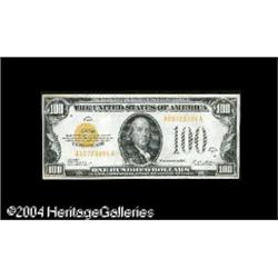Fr. 2405 $100 1928 Gold Certificate. Extremely Fine. Fr. 2405 $100 1928 Gold Certificate. Extremely 