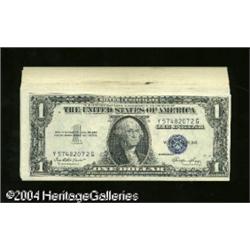 Fr. 1614 $1 1935E Silver Certificates. Fourteen Example Two $1 Silver Series.