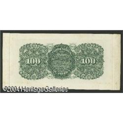 Fr. 199 $100 1864 Interest Bearing Note Back Proof Impr Fr. 199 $100 1864 Interest Bearing Note Back