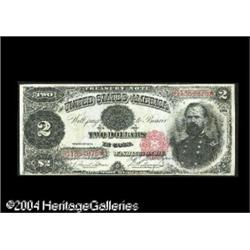 Fr. 357 $2 Treasury Note Courtesy Autograph Gem New. Fr. 357 $2 Treasury Note Courtesy Autograph Gem