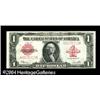Image 1 : Fr. 40 $1 1923 Legal Tender About New. Lightly center f Fr. 40 $1 1923 Legal Tender About New.