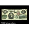 Image 1 : Fr. 41 $2 1862 Legal Tender Very Fine. This early Legal Fr. 41 $2 1862 Legal Tender Very Fine.