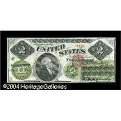 Fr. 41a $2 1862 Legal Tender Extremely Fine-About New Fr. 41a $2 1862 Legal Tender Extremely Fine-Ab