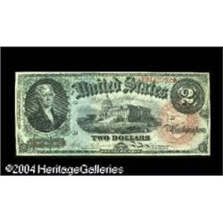 Fr. 42 $2 1869 Legal Tender Very Choice New. The colors Fr. 42 $2 1869 Legal Tender Very Choice New.