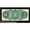 Image 2 : Fr. 42 $2 1869 Legal Tender Very Choice New. A beautifu Fr. 42 $2 1869 Legal Tender Very Choice New.
