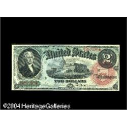 Fr. 42 $2 1869 Legal Tender Choice About New. Spect Fr. 42 $2 1869 Legal Tender Choice About New.
