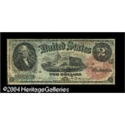 Fr. 42 $2 1869 Legal Tender Very Good-Fine. Excelle Fr. 42 $2 1869 Legal Tender Very Good-Fine.