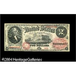 Fr. 47 $2 1875 Legal Tender Extremely Fine. Well balanc Fr. 47 $2 1875 Legal Tender Extremely Fine.