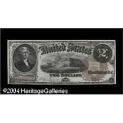Fr. 50 $2 1880 Legal Tender Note Gem New.The Large Brow Fr. 50 $2 1880 Legal Tender Gem New.
