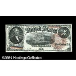 Fr. 52 $2 1880 Legal Tender Choice New. A crackling Fr. 52 $2 1880 Legal Tender Choice New.