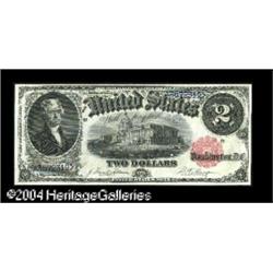 Fr. 56 $2 1880 Legal Tender Superb Gem New. Broad, Fr. 56 $2 1880 Legal Tender Superb Gem New.