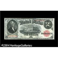Fr. 57 $2 1917 Legal Tender Superb Gem New. A rather co Fr. 57 $2 1917 Legal Tender Superb Gem New.