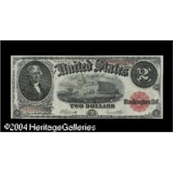 Fr. 59 $2 1917 Legal Tender Choice About New. A single Fr. 59 $2 1917 Legal Tender Choice About New.