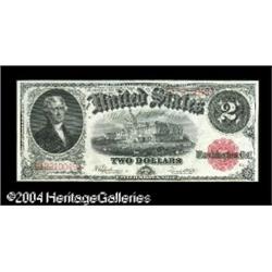 Fr. 60 $2 1917 Legal Tender Gem New. The bottom margin Fr. 60 $2 1917 Legal Tender Gem New.