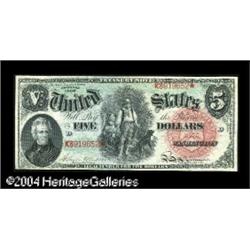 Fr. 64 $5 1869 Legal Tender Gem New. Boldly printed Fr. 64 $5 1869 Legal Tender Gem New.