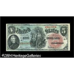 Fr. 64 $5 1869 Legal Tender Very Choice New. Perfect Ge Fr. 64 $5 1869 Legal Tender Very Choice New.