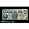 Image 1 : Fr. 64 $5 1869 Legal Tender Very Choice New. Perfect Ge Fr. 64 $5 1869 Legal Tender Very Choice New.