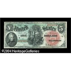 Fr. 64 $5 1869 Legal Tender Choice New. This Rainbow Fi Fr. 64 $5 1869 Legal Tender Choice New.
