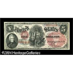 Fr. 68 $5 1875 Legal Tender Gem New. Great paper or Fr. 68 $5 1875 Legal Tender Gem New.