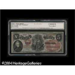Fr. 69 $5 1878 Legal Tender CGC Choice Uncirculated. Fr. 69 $5 1878 Legal Tender CGC Choice Uncircul