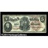 Image 1 : Fr. 71 $5 1880 Legal Tender New. The edges are lightly Fr. 71 $5 1880 Legal Tender New.